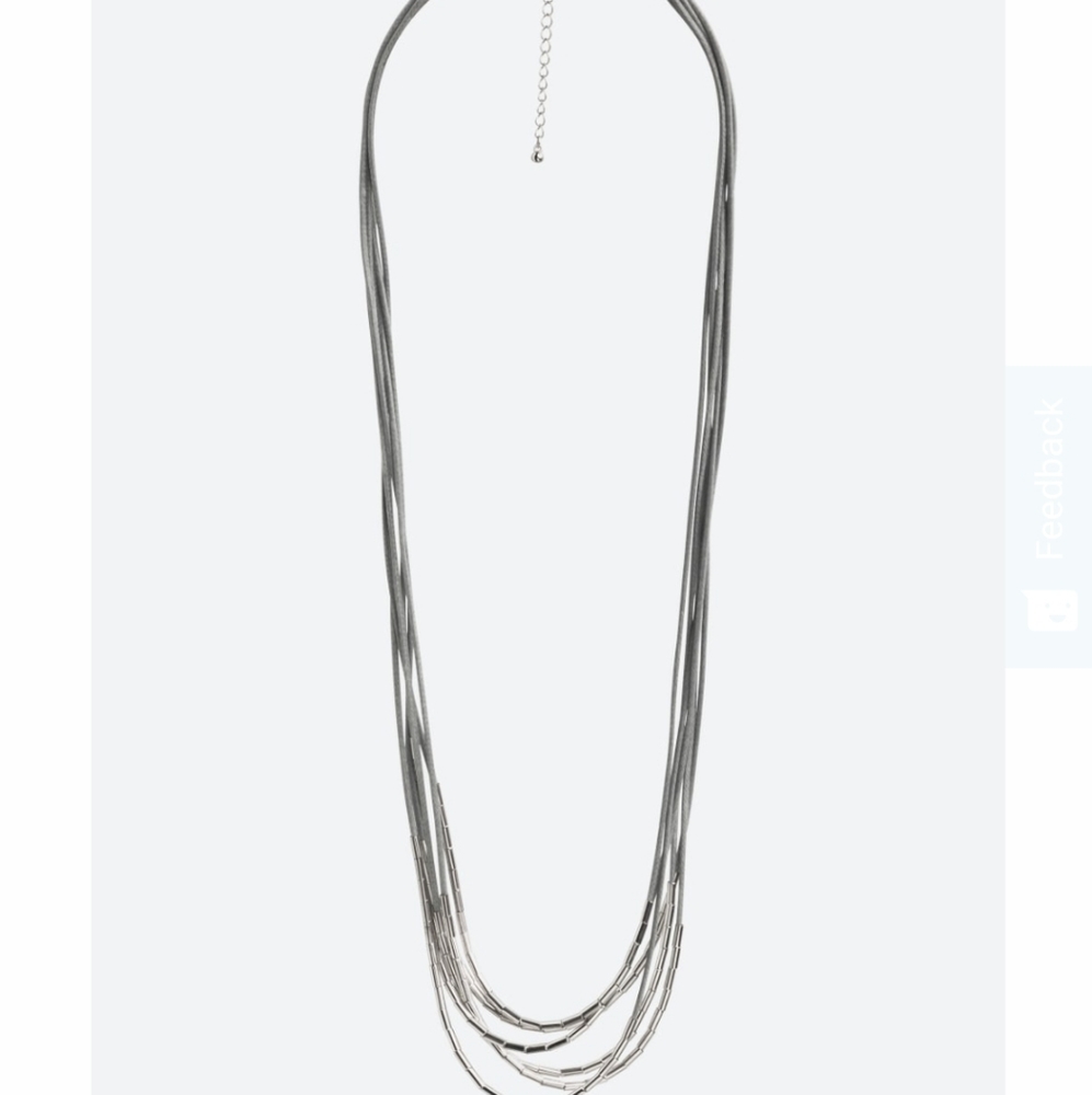 Bancroft Multi Layered Suede Necklace